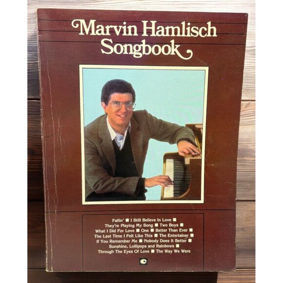 Marvin Hamlisch Songbook Piano & Vocal Sheet Music 14 Theme Songs - Picture 1 of 9